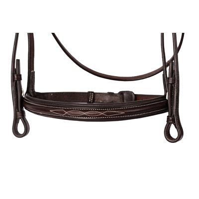 Perri's Professional Fancy Stitched English Bridle with Laced Reins, Multiple Sizes