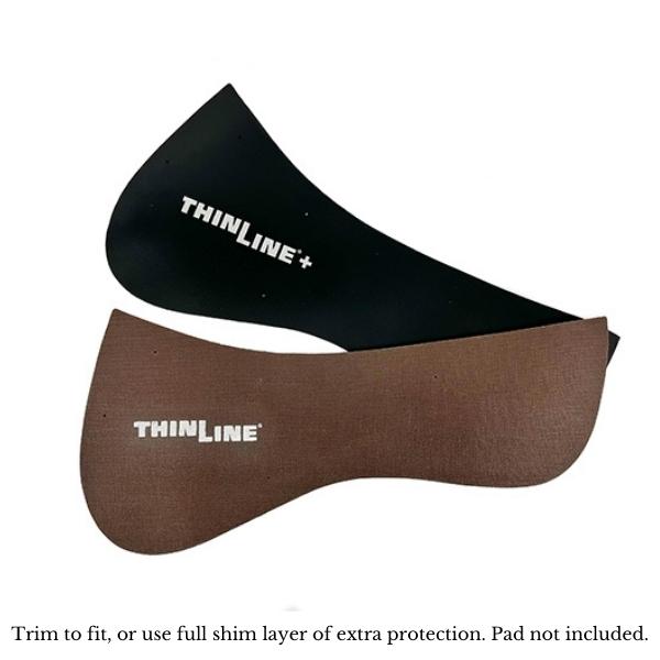 Thinline Saddle Fitting Shims for Trifecta Half Pad w/Sheepskin Rolls