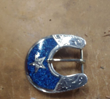 Blue Star Sterling Overlay